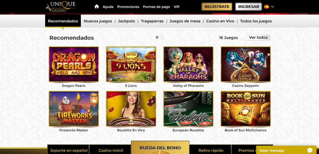 Unique casino: ver reseña reveladora con información adicional